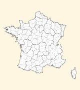 kaart ligging Bobigny