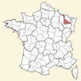kaart ligging Meurthe en Moezel