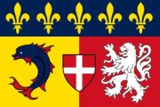 vlag van de regio Rhône-Alpen